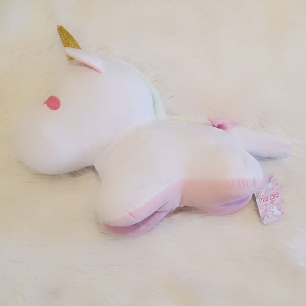 Yamani Rainbow Unicorn Plush